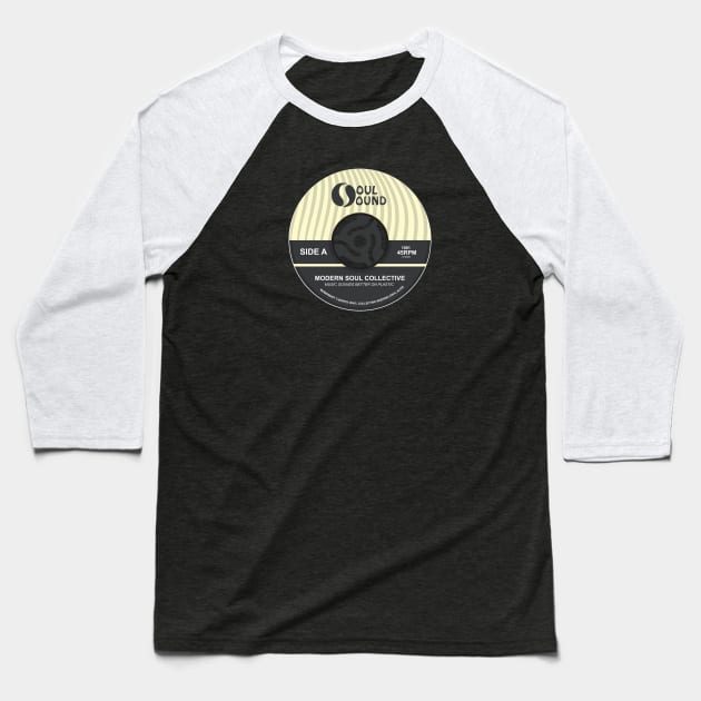 Soul Sounds Baseball T-Shirt by modernistdesign